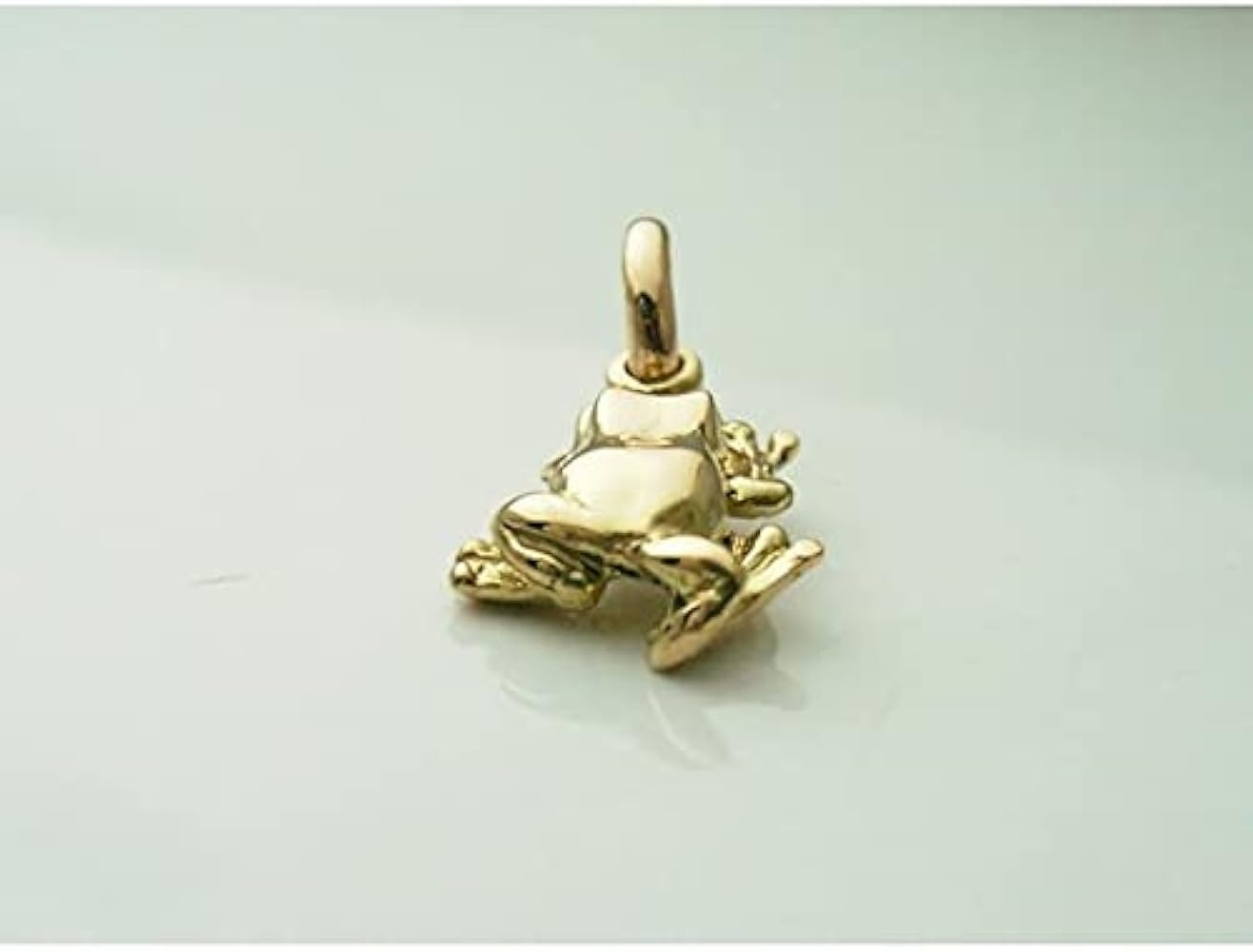 Amazon | カエルペンダントトップ 18金製 [和風シルバーアクセサリー